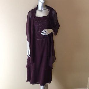 Do You Love Me! Midi Length Evening Formal Gown